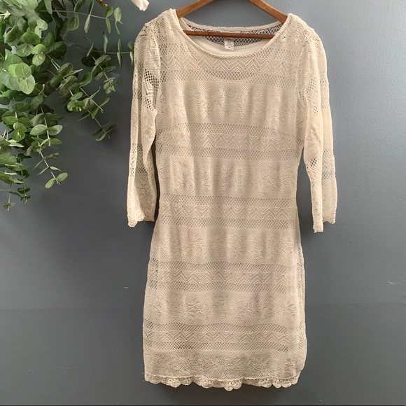 Bar III Dresses & Skirts - Bar III White Lace Dress